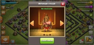 Clash of Clans cv11 Com skins de herois