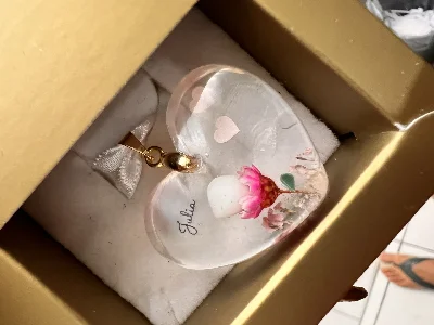 Joia afetiva dente de leite - Artesanato e Personalizados