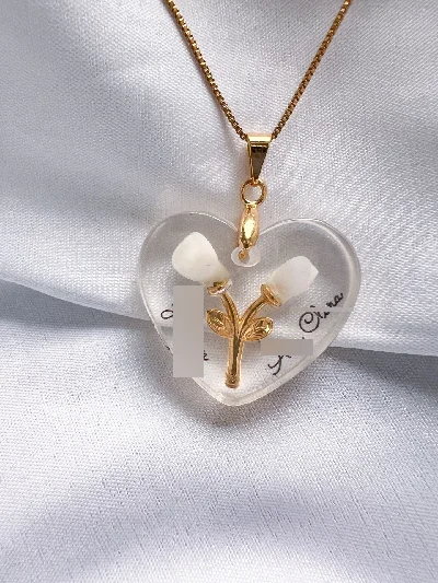 Joia afetiva dente de leite - Artesanato e Personalizados
