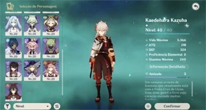 Ar30. Hutao, Kazuha, tighnari. Banner garantido - Genshin Impact