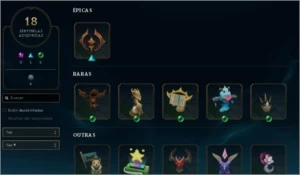CONTA LEAGUE OF LEGENDS (145 SKINS) LOL