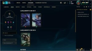 Conta Gold V Lol - Borda S7 - League of Legends