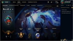 Conta Gold V Lol - Borda S7 - League of Legends