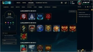 Conta Gold V Lol - Borda S7 - League of Legends