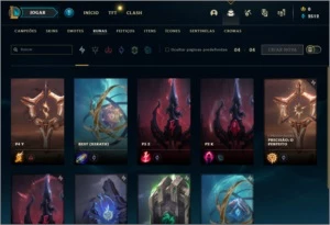 Conta de lol 189 skins - League of Legends