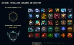 Conta lol 110 campeões, 50skins, 40k Essência azul plat1 - League of Legends