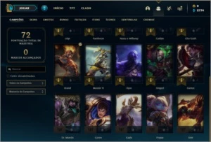 Conta barata pra smurfar - League of Legends LOL