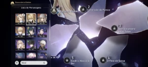 Lvl54. Luocha e1, Clara e1, huohuo, gepard, yanking, quingqu - Genshin Impact