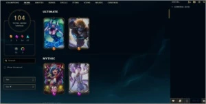 Conta lol 104 skins quase todos os champs - League of Legends