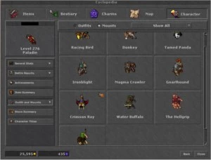 VENDO RP LVL 276 GENTEBRA - Tibia