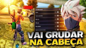 Gerador De Sensi Full Vermelho - Faço Sua Sensi Na Hora - Free Fire
