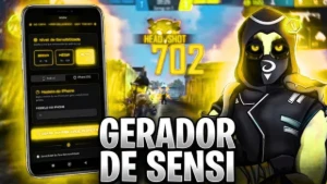 Gerador De Sensi Full Vermelho - Faço Sua Sensi Na Hora - Free Fire