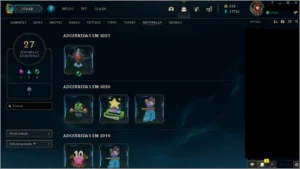 Conta de league of legends com 273 Skins super barato!!! LOL