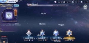 Conta Saint Seiya Awakening A69 SSA