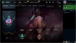 Conta platina 2 - League of Legends LOL