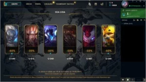 Conta platina 2 - League of Legends LOL