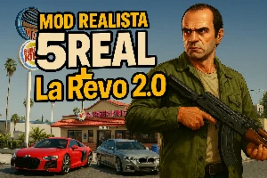 5Real + LA Revo 2.0 GTA V - Mod Completo (Março 2025)