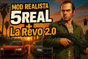 5Real + LA Revo 2.0 GTA V - Mod Completo (Março 2025)
