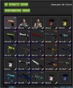 INVENTARIO CSGO - Counter Strike