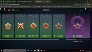 Conta Tanki Online Lenda 8 - Outros