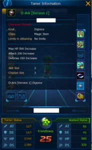 Conta DMW jump Gaiomon SSS - Digimon Masters Online DMO