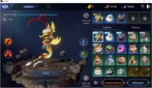 conta Lv 43/ 43k de poder com Couro de Dragão Heroico - MIR4
