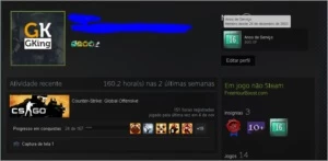 Conta Steam 16/17 Anos Medalhas 5/10 anos - Counter Strike CS