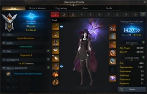 [Vern] Sorceress 1420 + 3 Alts 1370 (Steam 100% dedicada) - Lost Ark