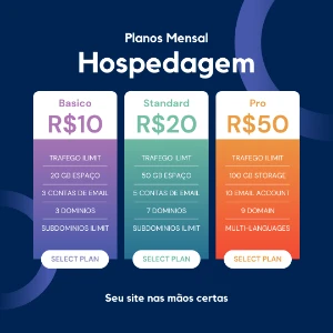 Hospedagem De Site Cpanel Tráfego Ilimitado + Serviços Grat - Outros