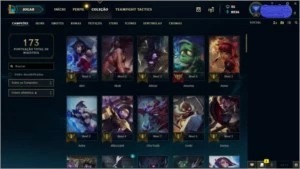 CONTA NVL 30,78 CHAMPS E 20 SKINS POR R$138,99 - League of Legends LOL