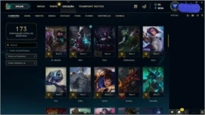 CONTA NVL 30,78 CHAMPS E 20 SKINS POR R$138,99 - League of Legends LOL