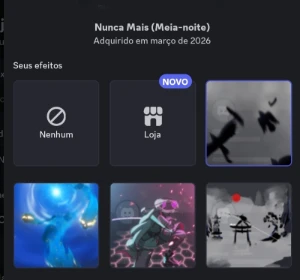 Conta de discord de 2024, com 13k de orbs e decorações