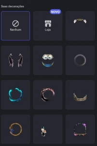 Conta de discord de 2024, com 13k de orbs e decorações