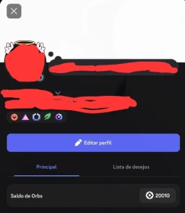 Conta discord com 20k de orbs e decorações (full acess)