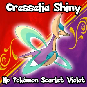 Cresselia Shiny para Pokémon Scarlet Violet! - Outros