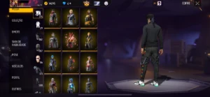 Conta antiga é gemada com angelical free Fire