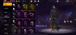 Conta antiga é gemada com angelical free Fire