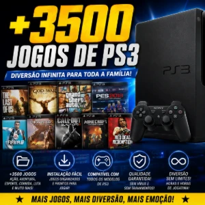 🎮 +3500 Jogos De Ps3 — Diversão Sem Limites! - Outros