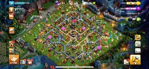 clash of clans cv16 quase maximizado