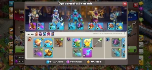 clash of clans cv16 quase maximizado