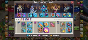 clash of clans cv16 quase maximizado