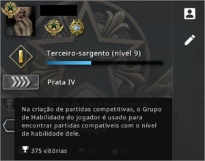 Conta Prata 4, Medalha 2021 Verde + Medalha 2020 - Counter Strike CS