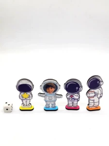 Tabuleiro Astronauta em MDF com Caixa MDF - Artesanato e Personalizados