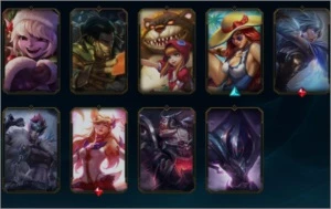 CONTA PLATINA 1 LEAGUE OF LEGENDS-86 SKINS --122 CAMPEÕES- LOL