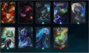 CONTA PLATINA 1 LEAGUE OF LEGENDS-86 SKINS --122 CAMPEÕES- LOL