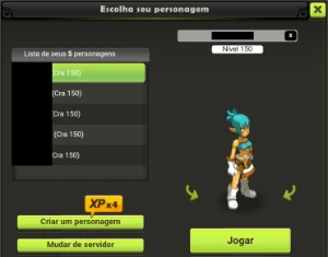 5 Cra Lv 150 - Servidor Brutas - Dofus Touch