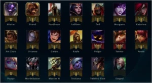 Conta League of Legends - PRATA 5 - 4 Skins - Bonus de IP LOL