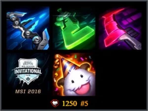 Conta League of Legends - PRATA 5 - 4 Skins - Bonus de IP LOL
