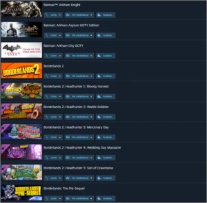 Conta steam com jogos valendo mais de 1k