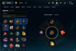 Ferro 2 com 40 Champs  e 4 Skins + 9 Fragmentos - League of Legends LOL